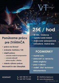 ZVÁRAČ - NEMECKO