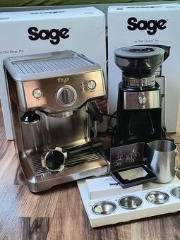 SAGE Duo Temp Pro + mlynček Sage BCG600BTR
