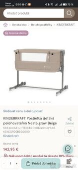 Cestovná postieľka Kinderkraft