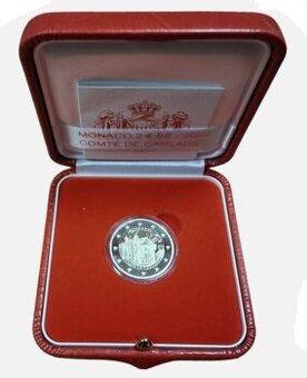 2 euro 2€ pamätná minca Monaco Monako 2025 proof