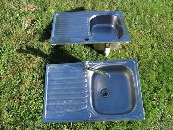 Predám nerezový drez-2kusy.Lacno.