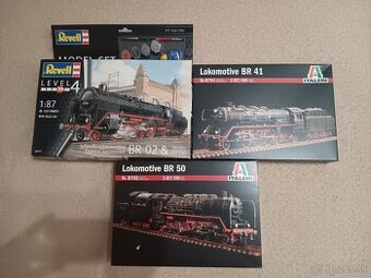 Plastikove modely lokomotív