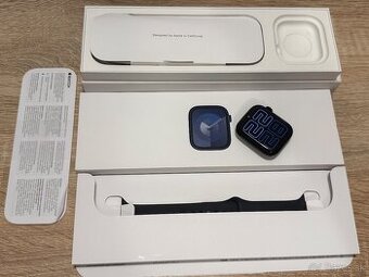 Apple watch 9 45mm Midnight - Super stav, Batéria 100% - 1