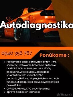 Autodiagnostika-DPF,EGR, AdBlue
