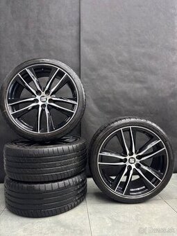 ✅ 5x112 r19 Seat leon Cupra bicolor top stav pneu 2024 rok - 1