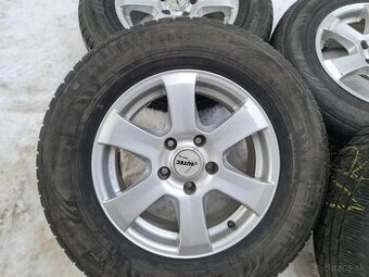 sada zimní Alu kola disky Hyundai Nissan 5x114,3