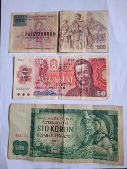 Staré bankovky 1