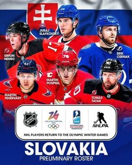 Slovensko olympiada hokej ZOH 2026