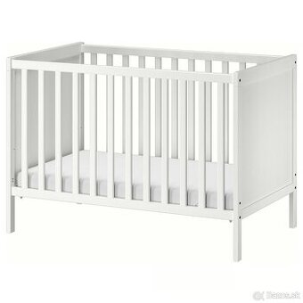 Predám detskú postieľku IKEA SUNDVIK (60 × 120 cm)