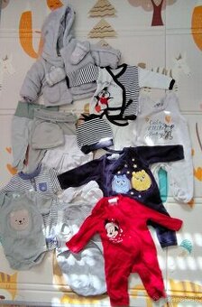 Oblečenie pre novorodenca, veľkosť 50, unisex