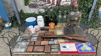 vzduchovka, lodná lampa, pivo Nitra, tlač…