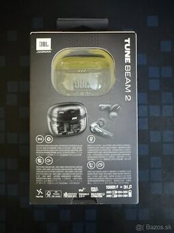 Slúchadlá JBL Tune Beam 2/výdrž až 48 hod./ Bluetooth 5.3