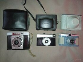 Bilora Bella, Lomo Smena, Corina - retro fotoaparáty