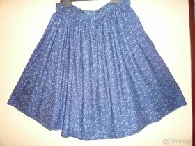 Ženský kroj - sukňa z modrotlače - 1