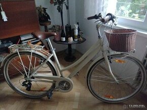 Predám zánovny dámsky bicykel Retro, výška rámu 46 cm s pred