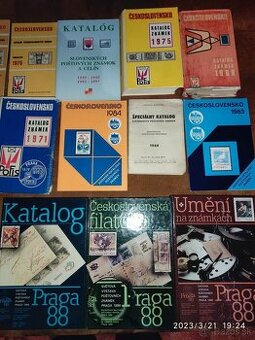 staršie katalógy na známky - 1