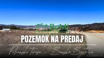 Stavebný pozemok 1208 m2, výhľad na mesto, Banská Bystrica