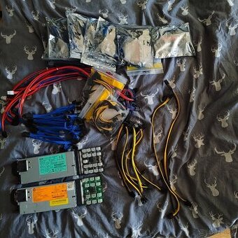Zdroj , 6 PIN na 8 PIN (predlžovačky), splitter a viac
