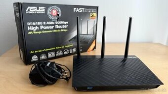 ASUS RT-N18U > Wifi router + extender + prístupový bod