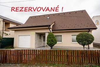 Rodinný dom vo Vidinej - REZERVOVANÉ