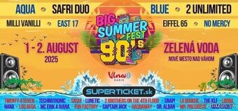 Predam 2ks vstupenky na big sumer fest