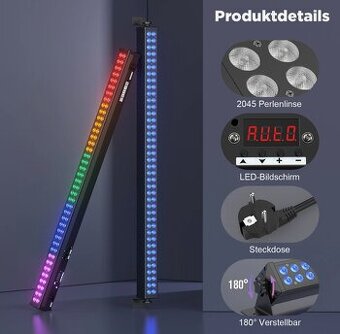 Led BAR 80 Led RGBW