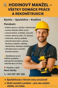 Dom bez starostí – hodinový manžel po ruke