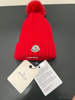 Moncler čiapka - červená