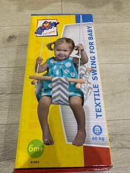 Detská hojdačka textilná Woody