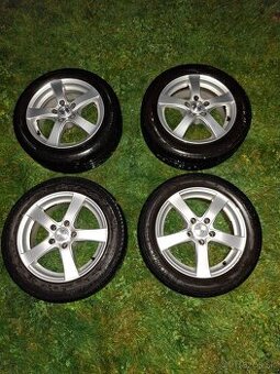 205/55 R16 letné pneumatiky na hliníkových diskoch 5x112