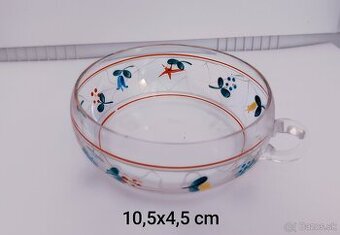 Staručká miska na cukor, cukríky a pod, po babičke,