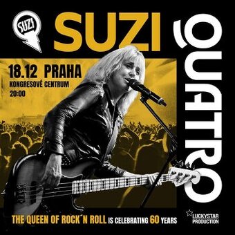 SUZI QUATRO koncert v Prahe