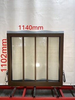 Hliníkové fixné okno