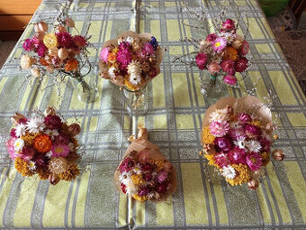 Sušené kvety - Kytice č.2.