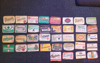 Staré pivné etikety