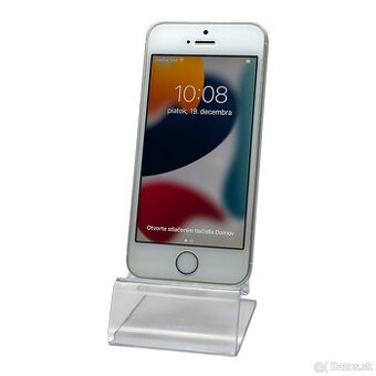 Apple iPhone SE 64 GB Silver - 100% Batéria + Záruka