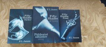 E.L.James Fifty Shades knihy