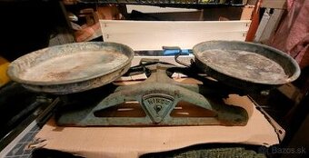 Starožitná kuchynská váha zn. MIROS