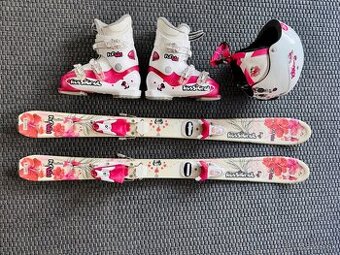 Detské/juniorské lyže Rossignol kvety 100cm