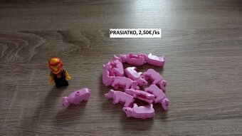 Predám nové Lego dieliky, castle figúrky, zvieratá