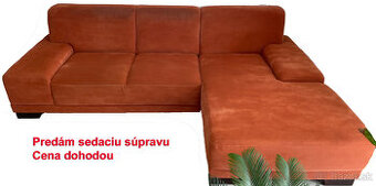 Predám sedaciu súpravu (rohová)