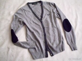 Fred Perry pánsky sveter vlna+kašmír  M-S