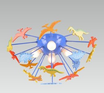 Detské stropné svietidlo PREZENT 28015 Dinos