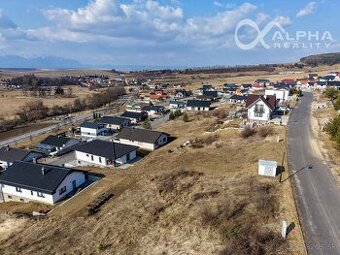 Exkluzívne pozemok na výstavbu RD, Vlková, okres Kežmarok