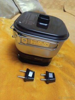 cestovný elektrický varič SANYO – kompletný set