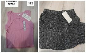 Dievčenské oblečenie Reserved 122 Nové