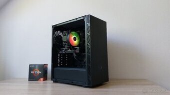 Herný pc 6jadro Ryzen 5 5500 3,60ghz/NVME/RX6600XT 8GB