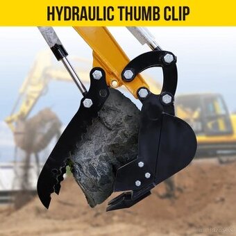 Predám hydraulický pridržiavaci palec na minibáger.