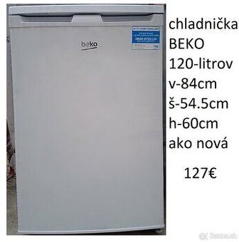 predám chladničku