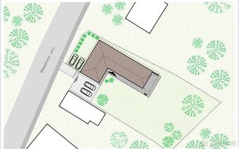Predám stavebný pozemok vo Zvolene 1 136m2 + projekt RD